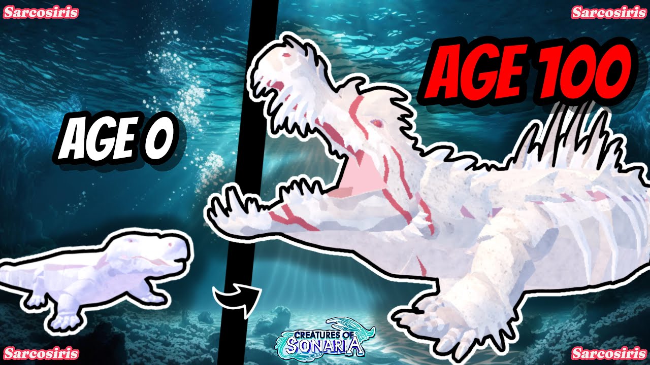 Sarcosiris 🐊 Creatures of Sonaria 🍄 gameplay
