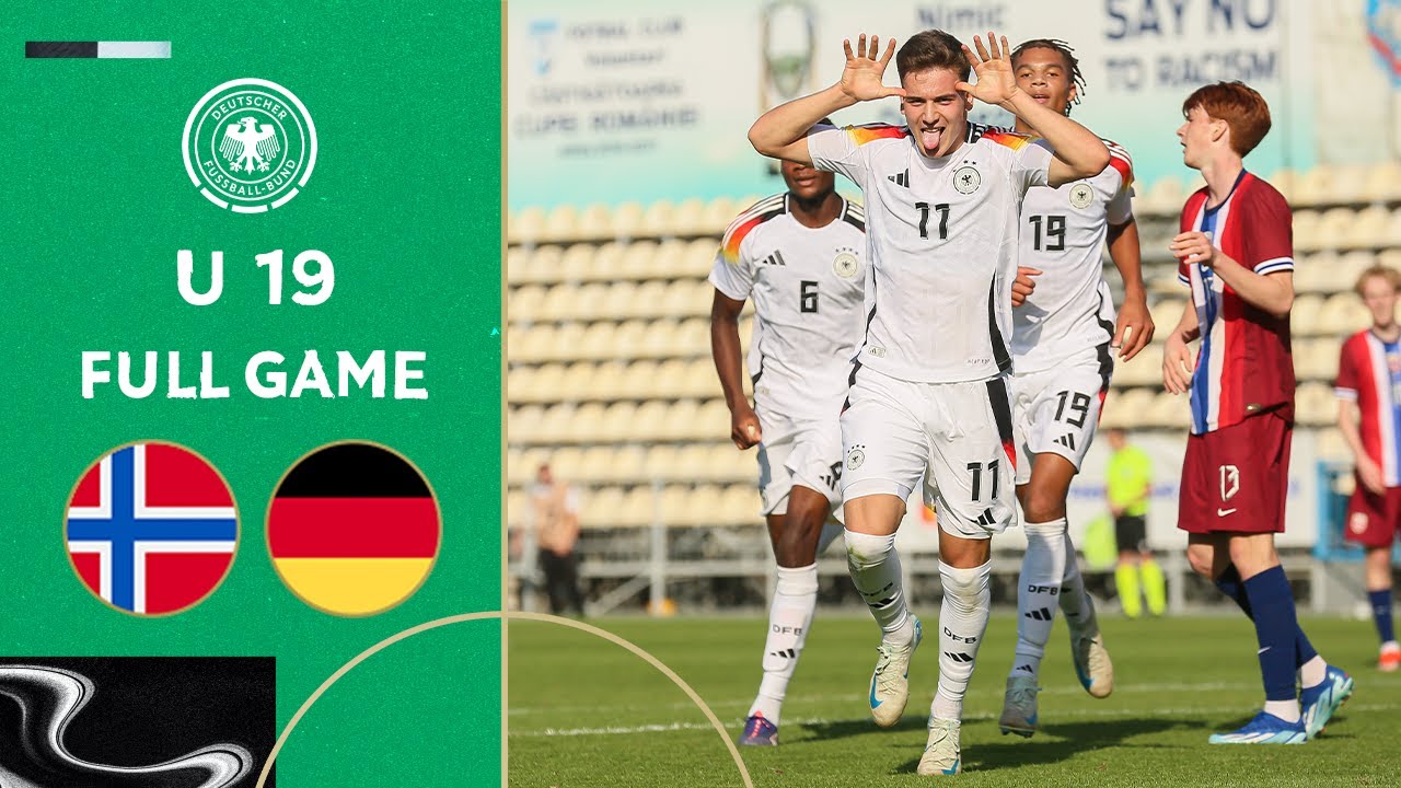 Norway vs. Germany | Full Game | Under-19 - International Match