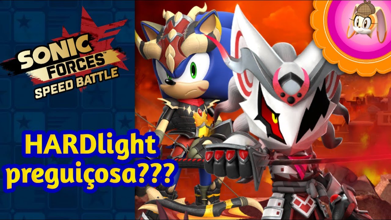 A HARDlight Está Ficando SEM CRIATIVIDADE Ultimamente??? - Sonic Forces Speed Battle | Mimi Sugar