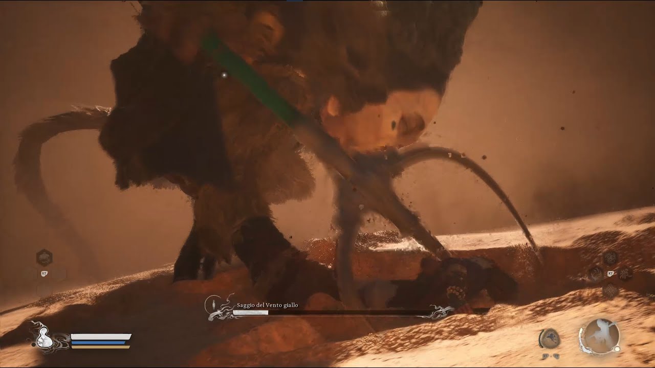 black myth wukong - all enemies attacks part 1/5 [male Ryona]