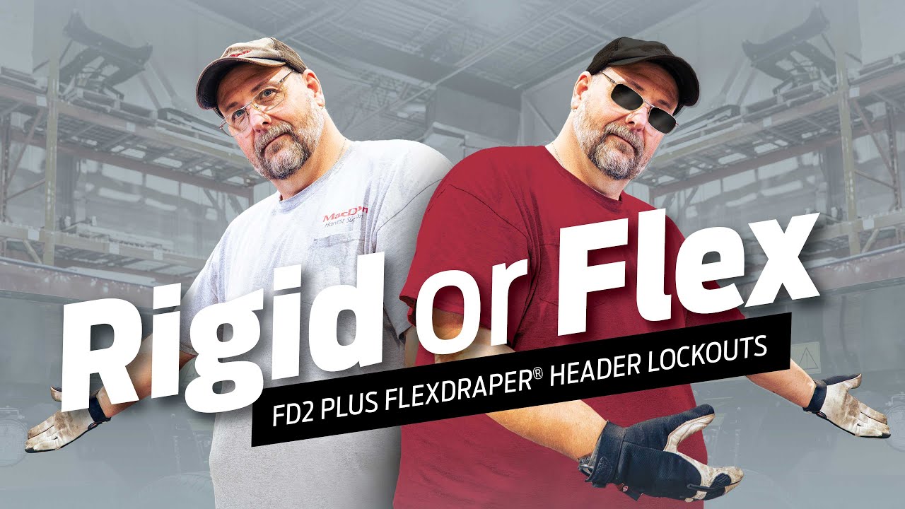 MacDon How To - FD2 PLUS FlexDraper® Header - Cutterbar Lockout