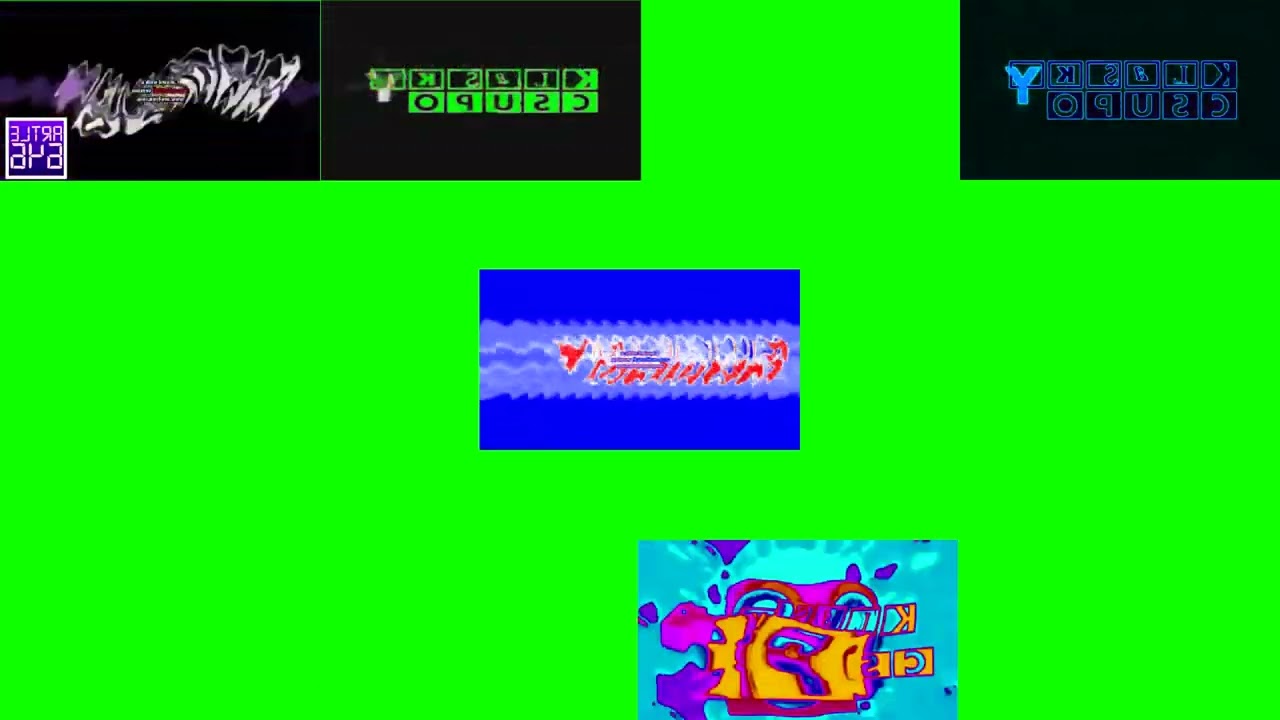 Klasky Csupo Sparta Antimatter Remix V2 In Green Screen