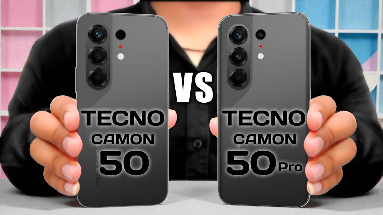 Tecno Camon 50 Vs Tecno Camon 50 Pro || Full Specifications ⚡