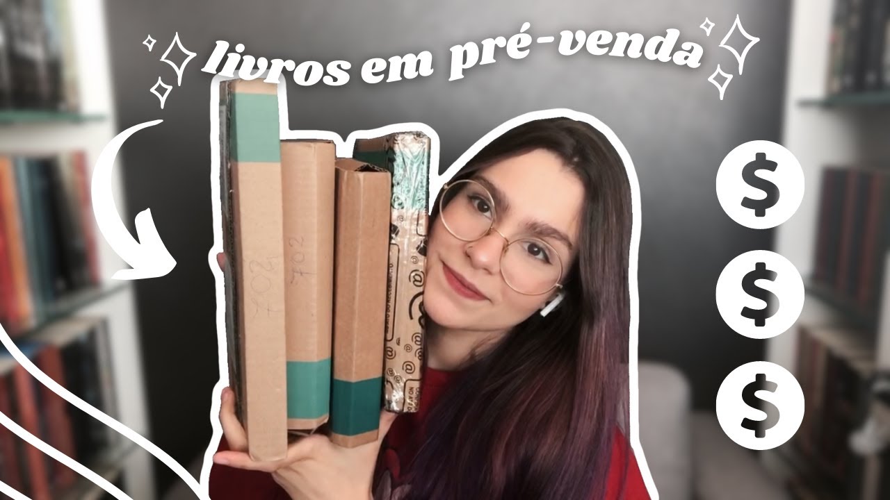 unboxing especial de livros em PRÉ-VENDA que eu queria MUITO