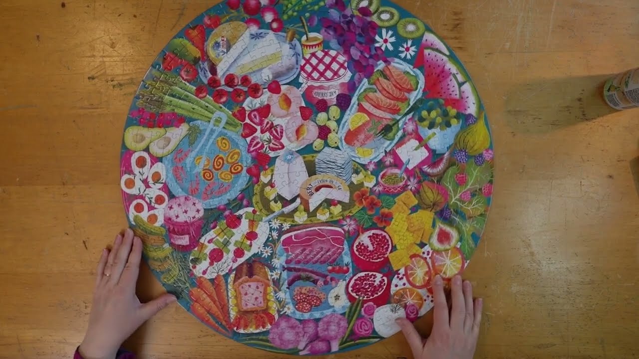 Puzzle Cafe: Charcuterie Timelapse
