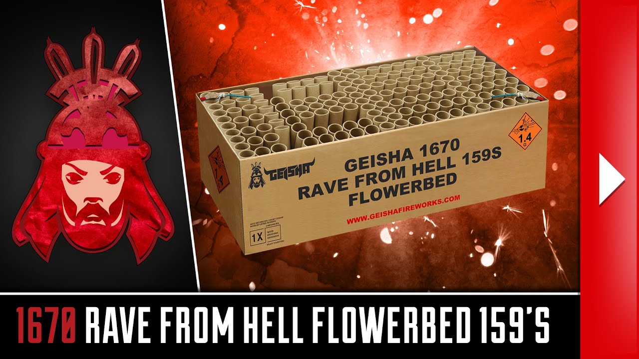 1670 Rave From Hell 159's - Geisha - Vuurwerkmania - (OFFICIAL VIDEO)