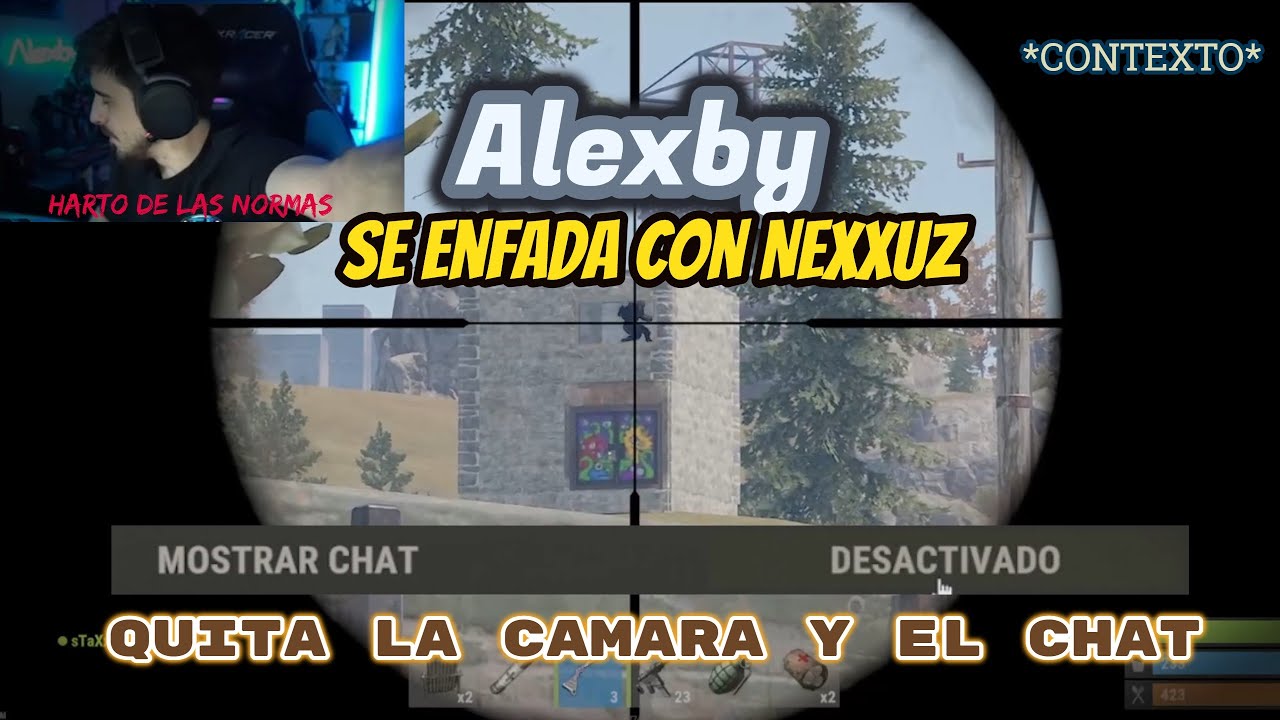 ALEXBY harto de las normas se enfada con Nexxuz |CONTEXTO| 🧂EGOLAND 2🧂