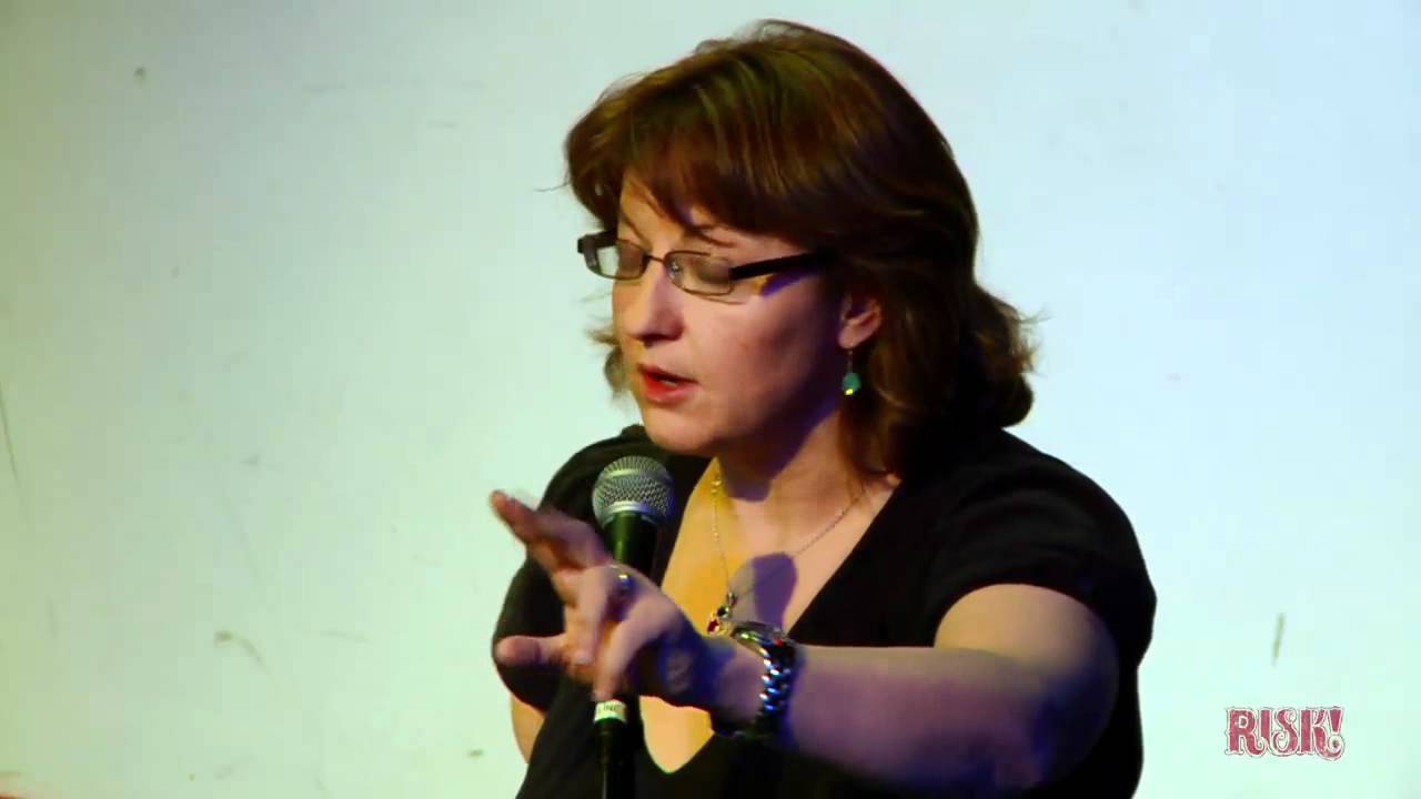 Jackie Kashian performs at the RISK! Live Show in NYC - Feb. 23, 2012