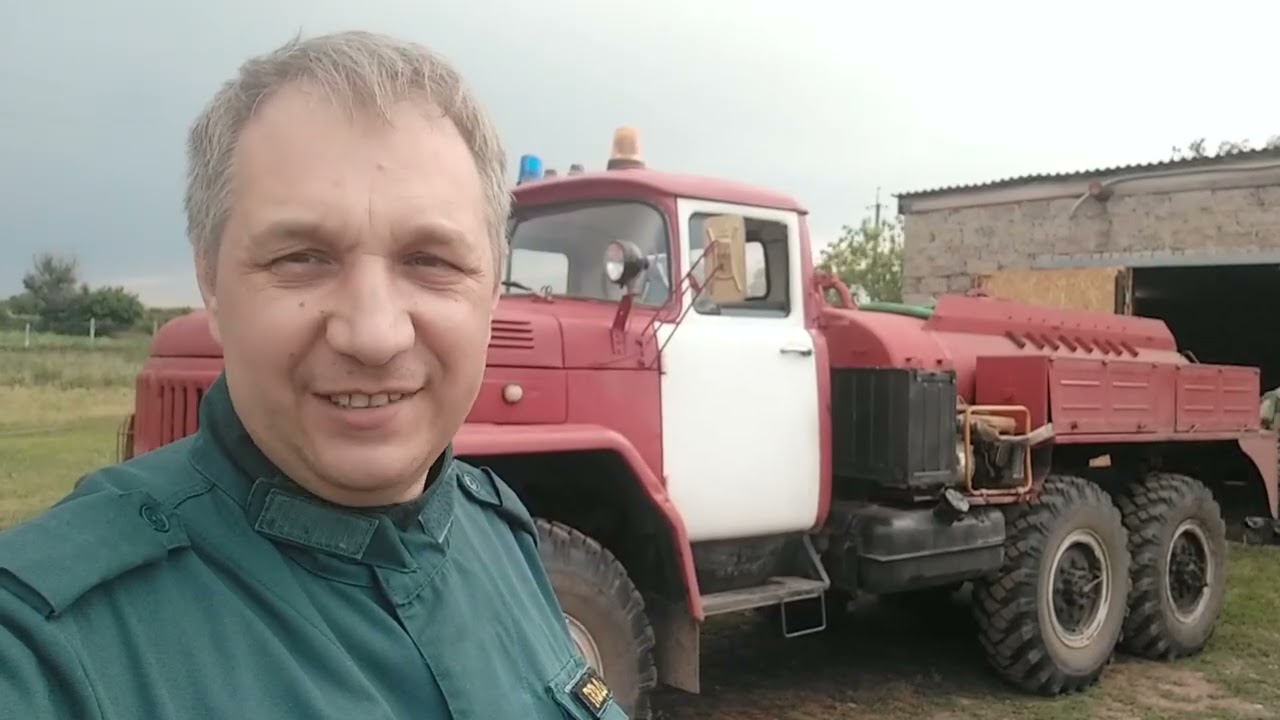 Первое место в 2024г. заняло ДПК Сергиевского района Службы спасения Самарской области, ЗИЛ 131АРС14