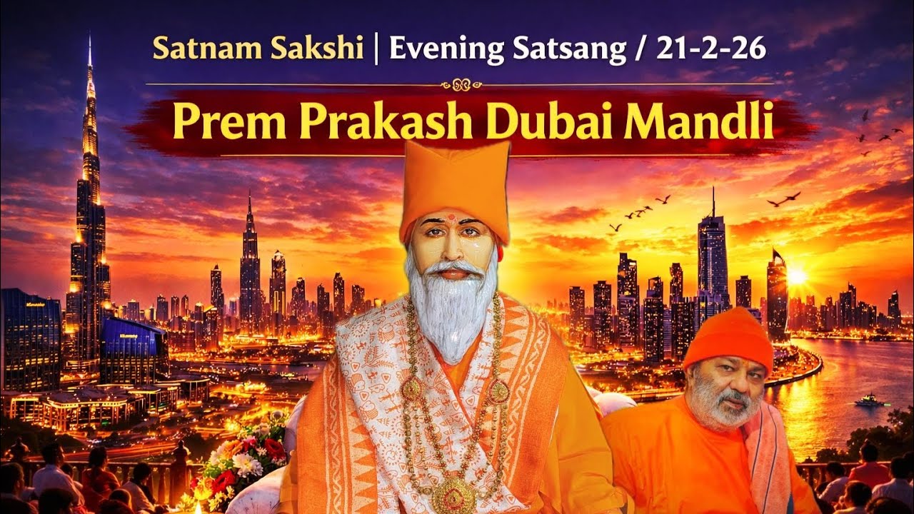 PREM PRAKASH MANDLI DUBAI SATGURU MAHARAJ JI KA SATSANG 21-02-26