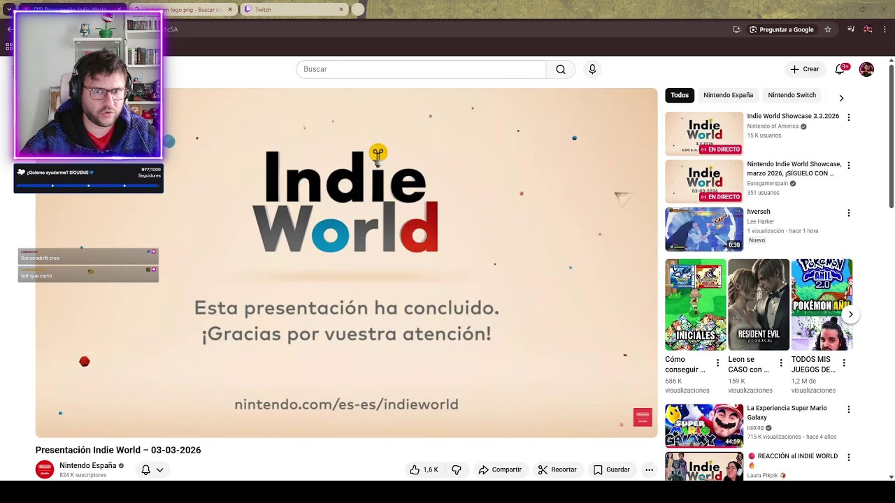 🔴Nintendo INDIE WORLD🔴