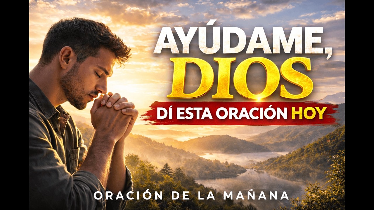 Ayúdame, Dios | Poderosa Oración de la Mañana para Recibir Fuerza y Bendiciones