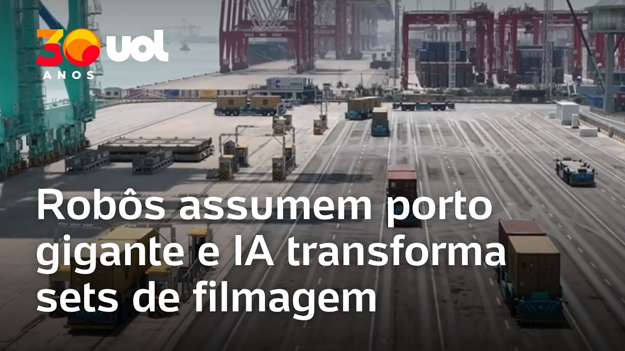 China inaugura porto 100% autônomo e IA redefine produções cinematográficas | O Impensável