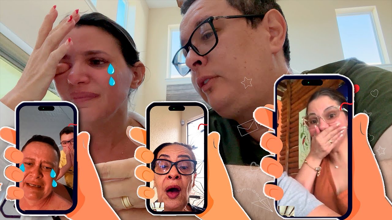 Contamos a GRANDE novidade PARA nossa Família 😱 e olha a Reação deles