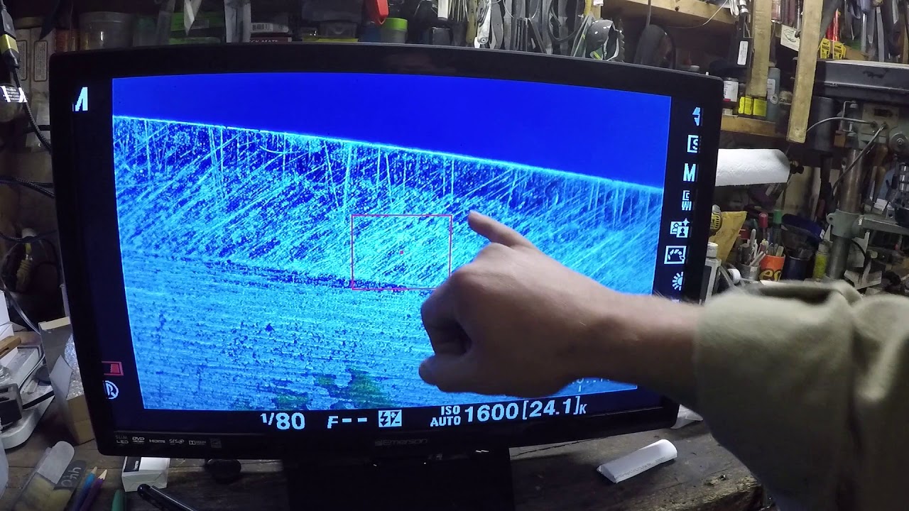 under the microscope honing razor start to finish