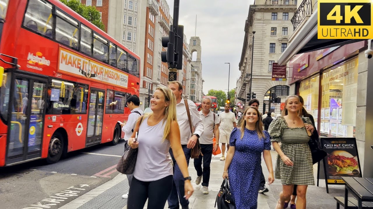 Walk in London | Baker Street | 4K video.