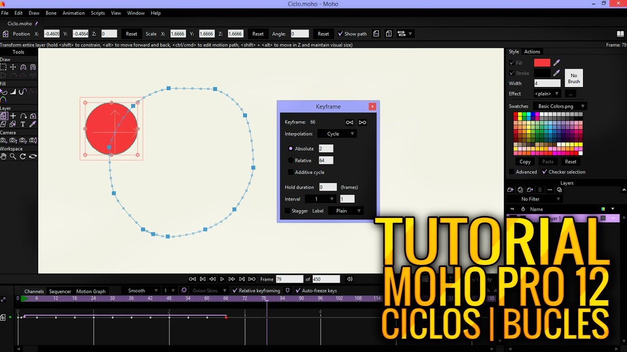 Tutorial Ciclos | MOHO PRO 12