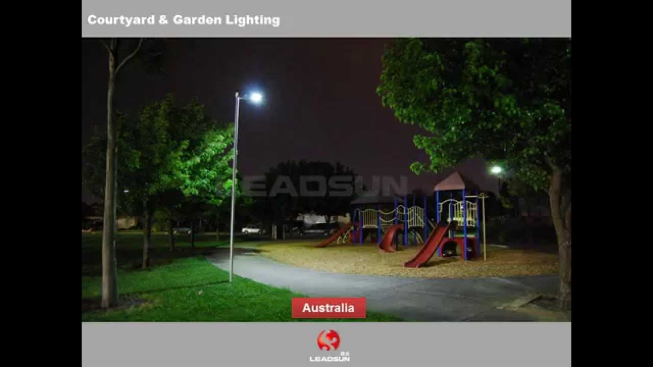 Leadsun Best Quaity All in One Solar Led Street Light All Around the World