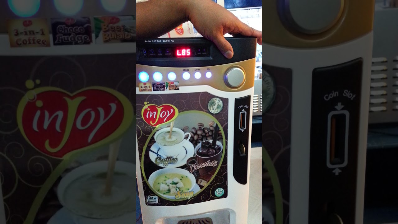 Injoy coffee dispenser demo 7