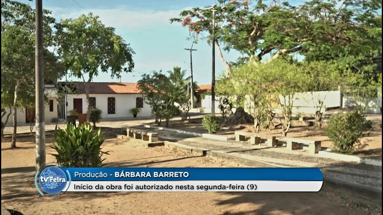 Autorizado a reconstrução da Praça do Povoado de Jacu