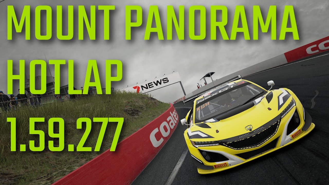 MOUNT PANORAMA HOTLAP | 1:59.277 | HONDA NSX EVO GT3 | ASSETTO CORSA COMPETIZIONE