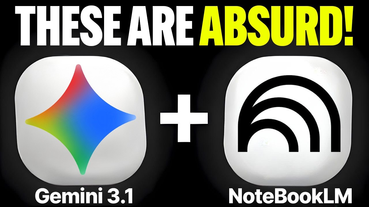 NotebookLM + Gemini 3.1 Pro is INSANE!