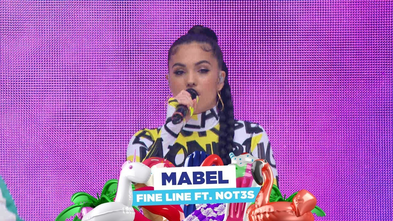 Mabel - ‘Fine Line feat NOT3s’ (live at Capital’s Summertime Ball 2018)