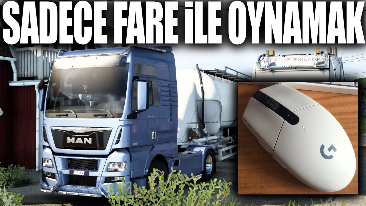 SADECE FARE İLE OYNAMAK !! KİRKENES MADEN YOLU !! ETS 2 - G27