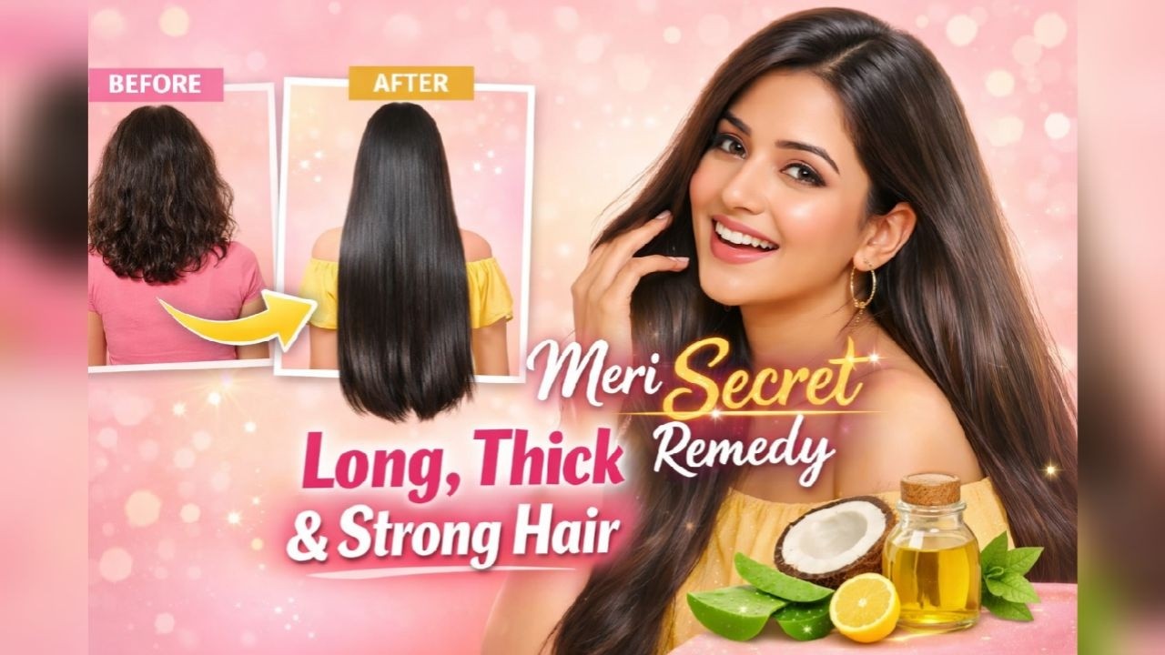 😍 Meri Secret Remedy Se Baal Hue Long, Thick & Strong