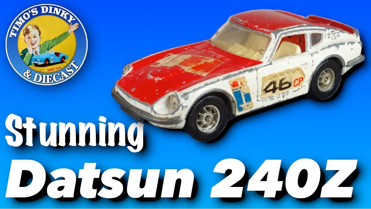 Реставрация Datsun 240Z Corgi 396 #corgi #dinky #datsun240z