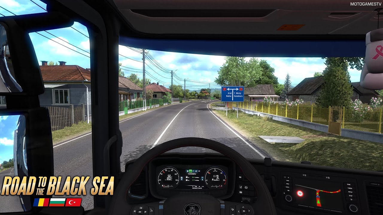 Euro Truck Simulator 2 - First Time in Romania (Road to the Black Sea) [4K 60FPS]