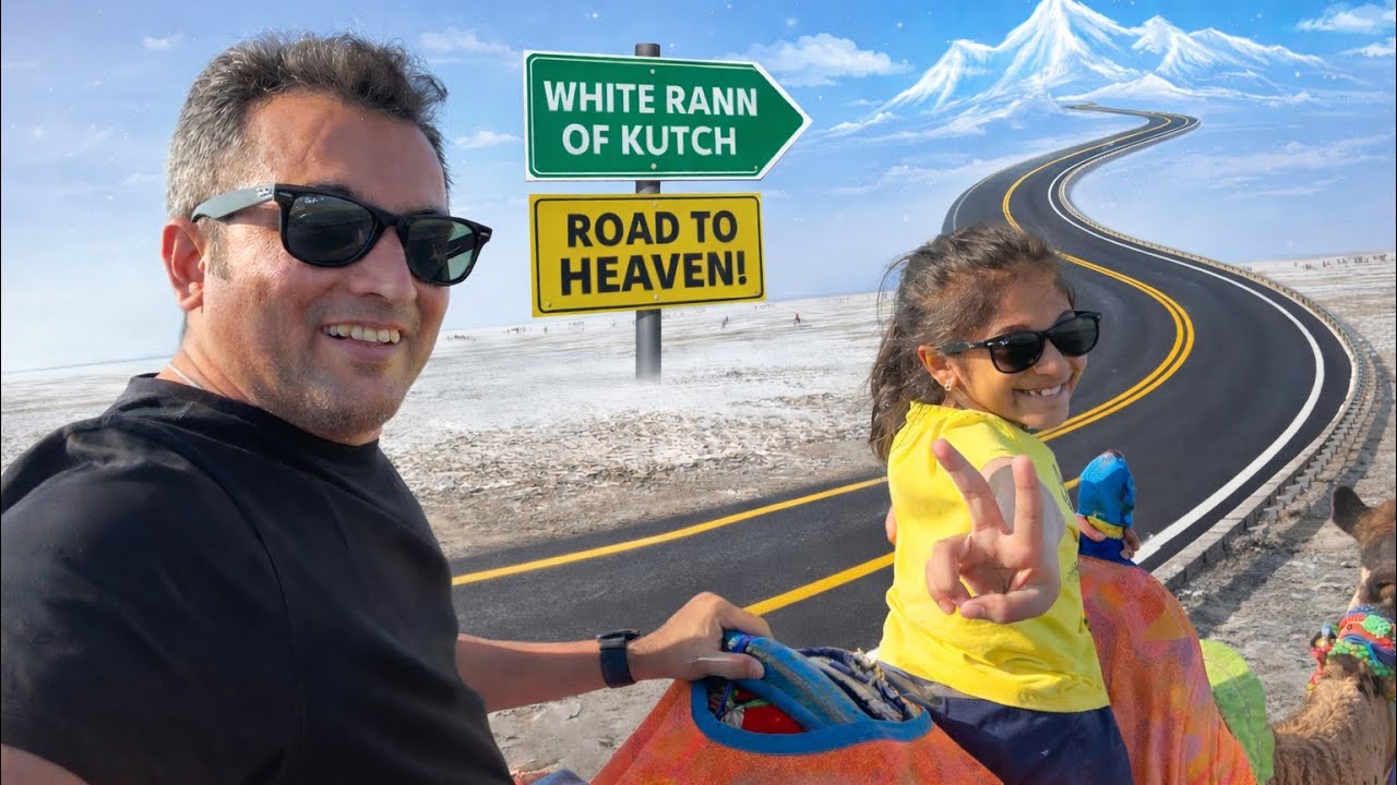 India Ka Sabse Beautiful Desert? | White Rann | Journey on the Road to Heaven | Day 5 RoadTrip