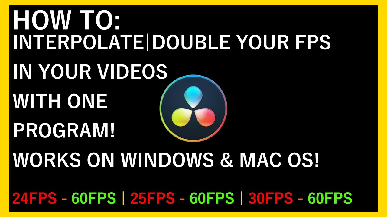 How To: Interpolate/Double Your Video's FPS!