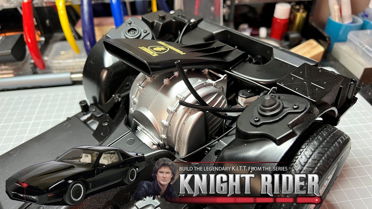 Fanhome Build the Knight Rider KITT - Stages 27-30 - Installing the Turbine