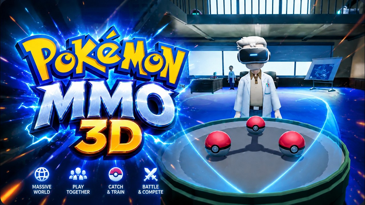 Pokemon MMO 3D - UEVR test