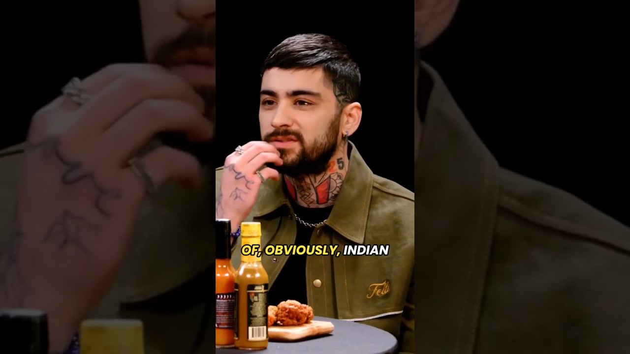 #zayn talks about Indian food #india #food #interview #entertainment #hollywood