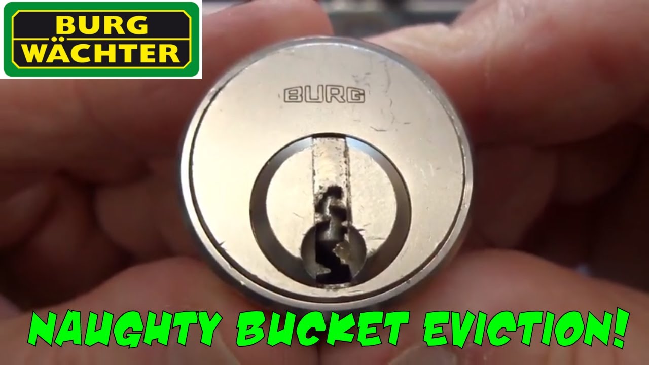 (1334) Burg Cabinet Lock Evicted from the Naughty Bucket!