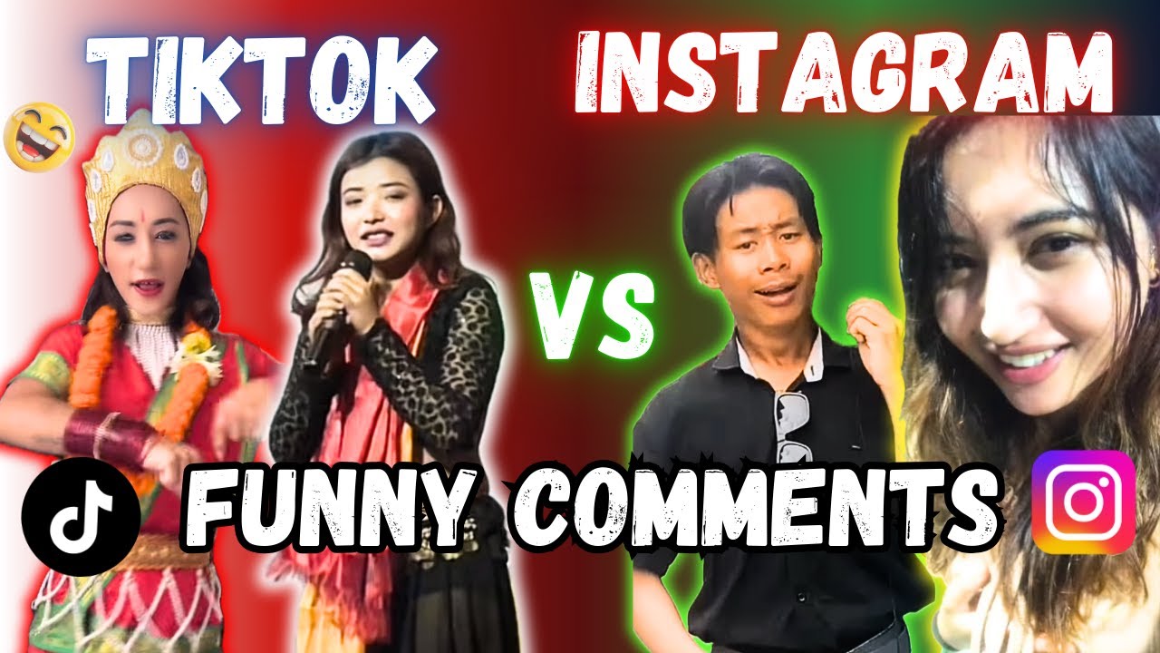 TikTok vs Instagram 🔥 | Nepali Savage & Funny Comments Compilation 😅