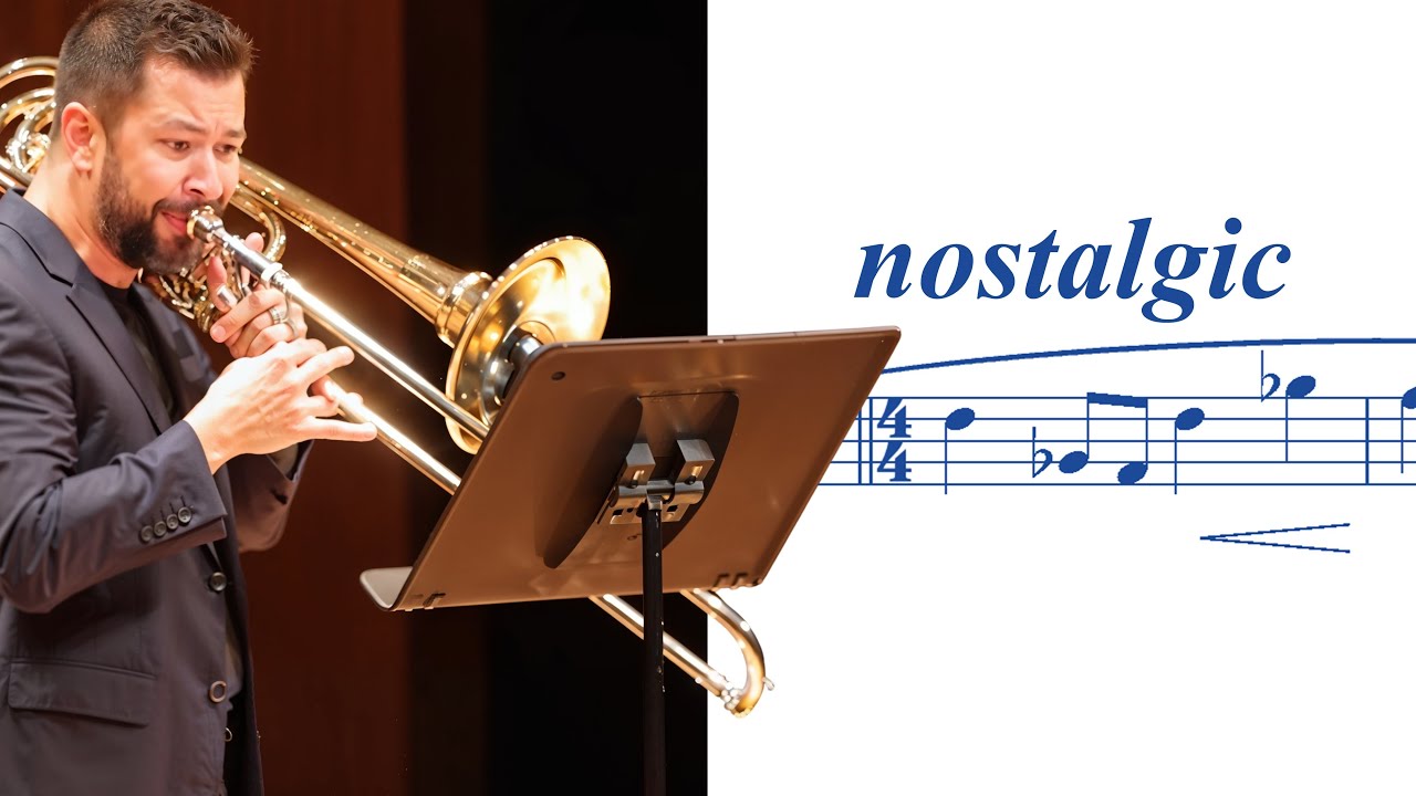 This Is How You Phrase on the Bass Trombone | Brian Hecht plays 