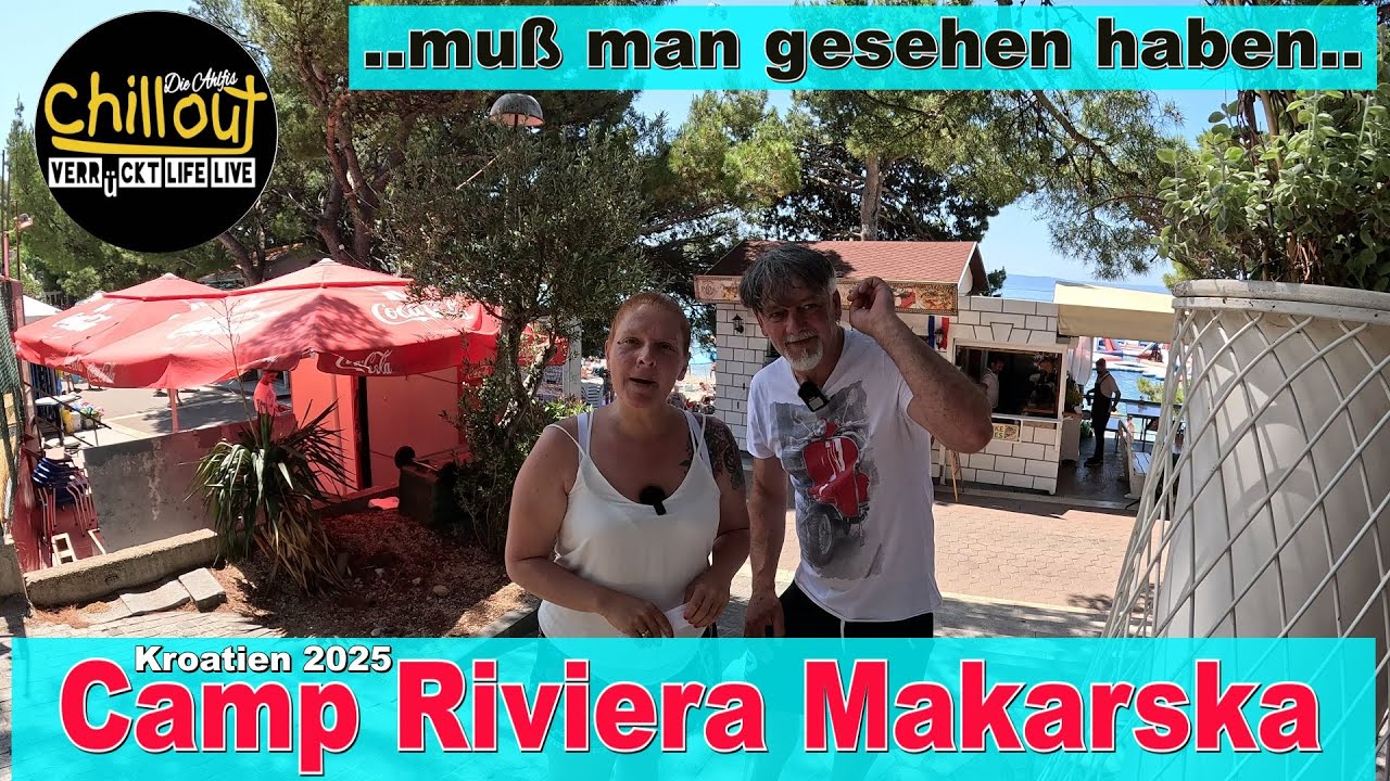 Kroatien Mega Promenade❤️ direkt am Campingplatz Riviera Makarska👉Wohnmobiltour 2025 Perle der Adria