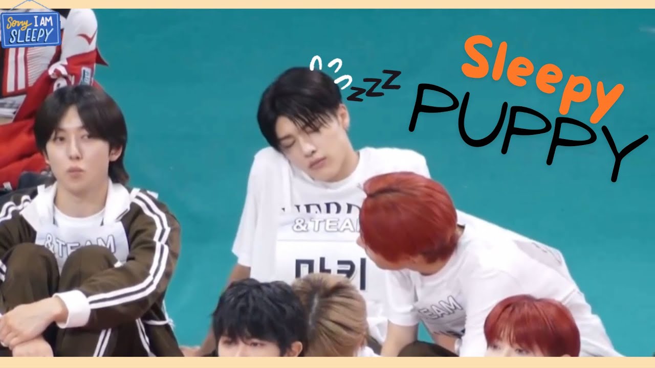 &TEAM MAKI (마키) Sleeping at ISAC (아육대) 2024  [Fancam]