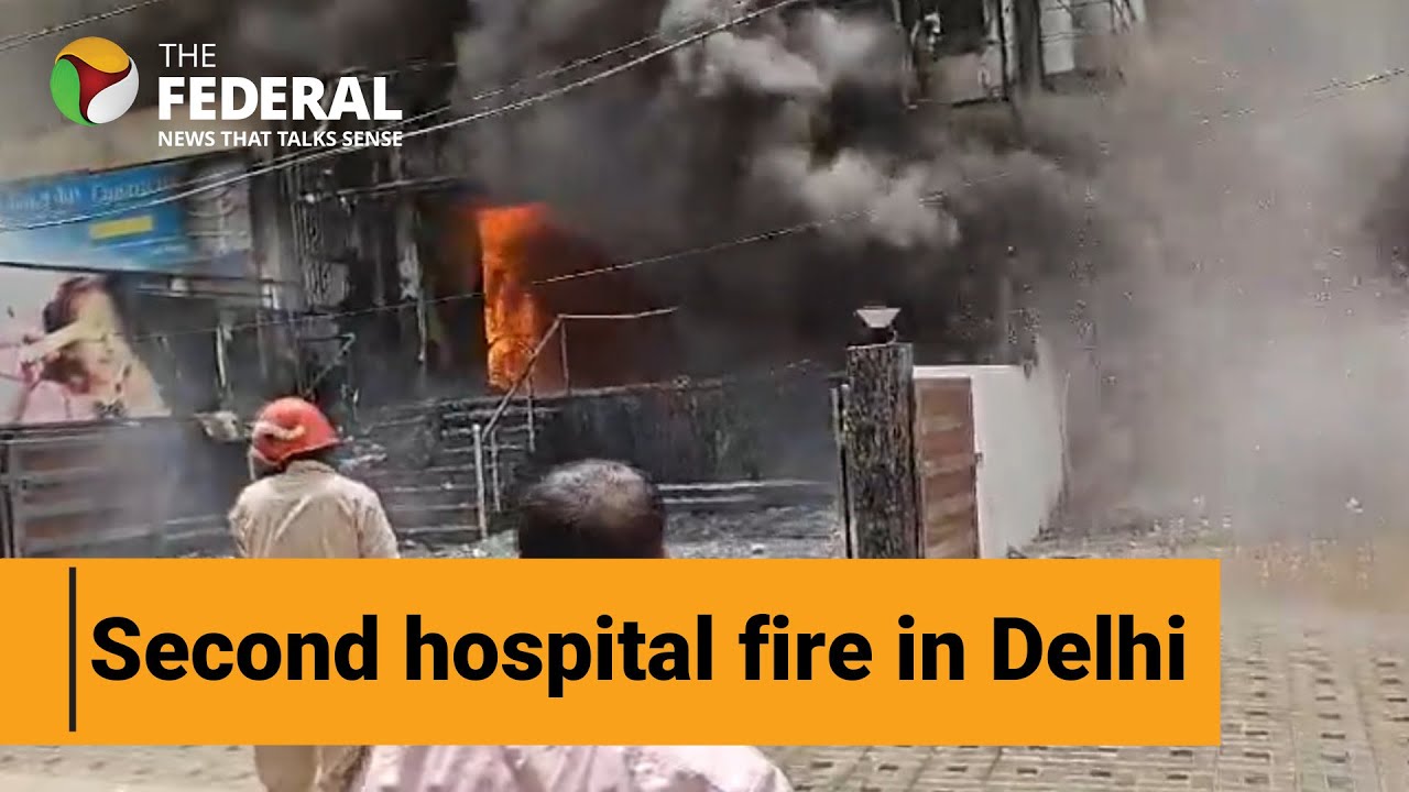 Massive fire breaks out at children&rsquo;s eye hospital in Delhi | The Federal