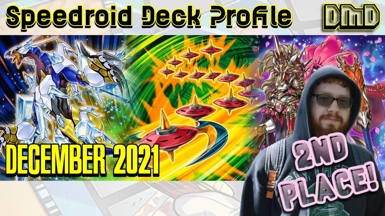 2ND PLACE AT LOCALS! Speedroid Deck Profile - December 2021