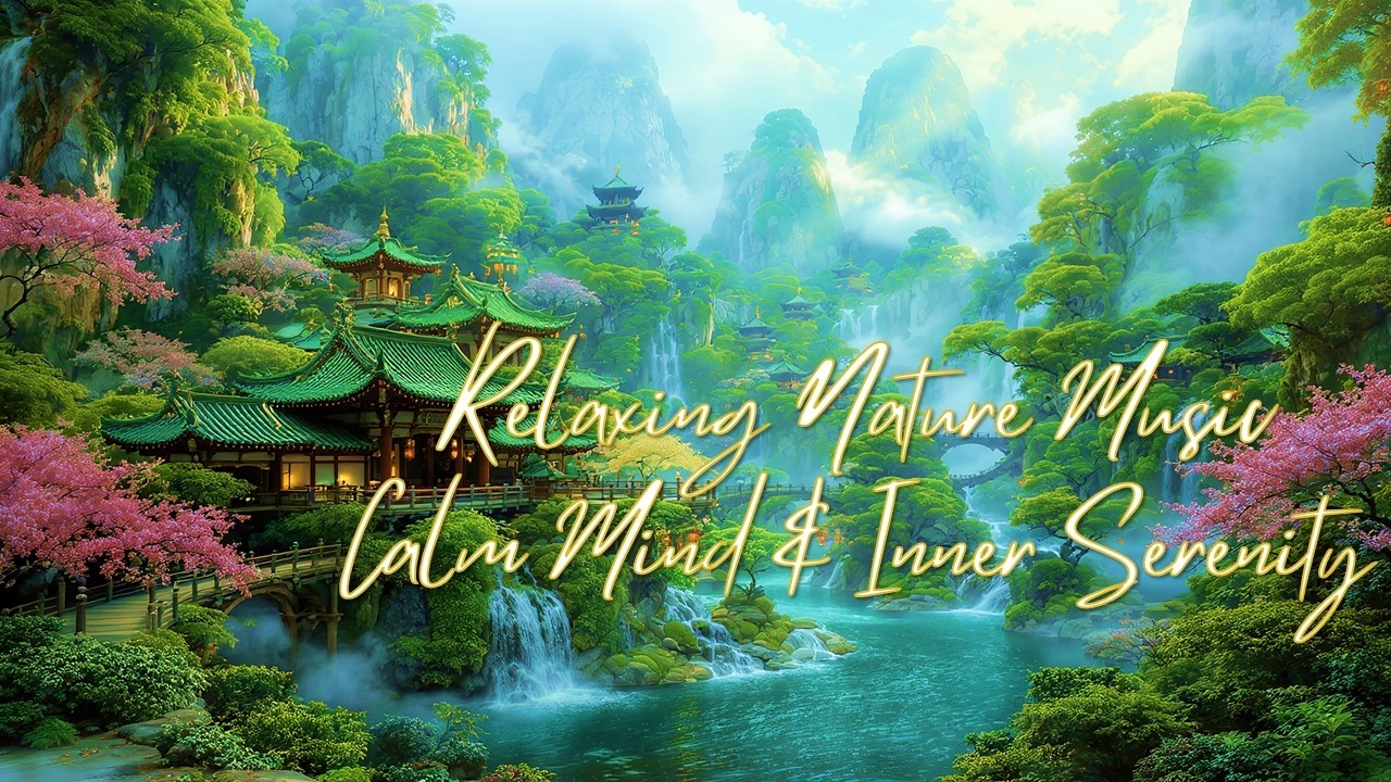 Relax Your mind with Peaceful Oriental Flute and Natural senery