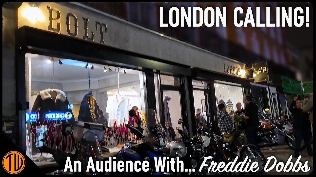 London Calling to BOLT Motorcycles | An Evening with Freddie Dobbs