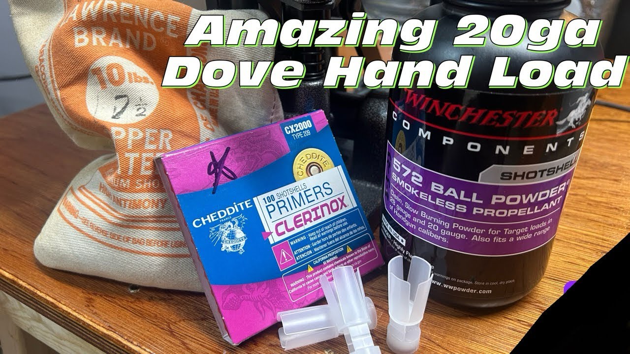 The Ultimate 20ga Dove 7/8oz Hand Load w/ quick channel update