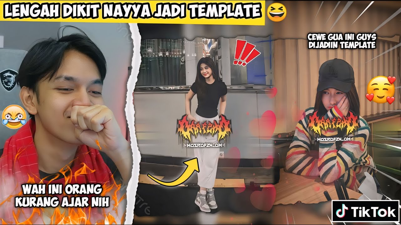 LENGAH DIKIT CEWE GUA ADA DI TEMPLATE JEDAG JEDUG😭🤣