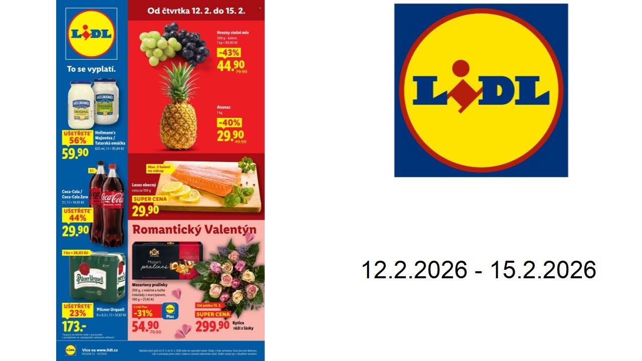 Let&aacute;k Lidl - 12.2.2026 - 15.2.2026