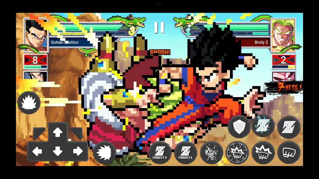 Z legends 3 Gogeta ssj4 Gohan e Android 17 vs Freeza kid boo e Broly