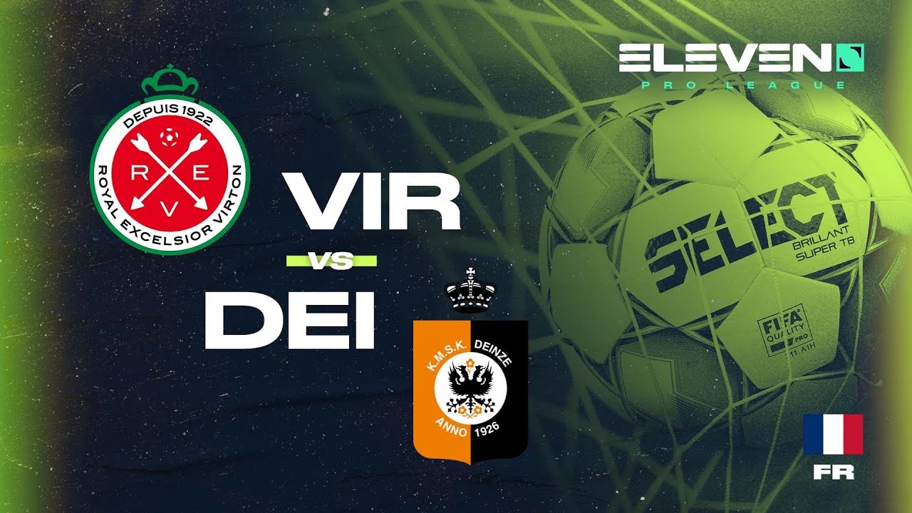 RE Virton - KMSK Deinze moments forts